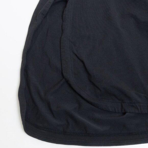 Lululemon Pima Cotton Open-Back Midi Dress Black Stretchy - Picture 8 of 11